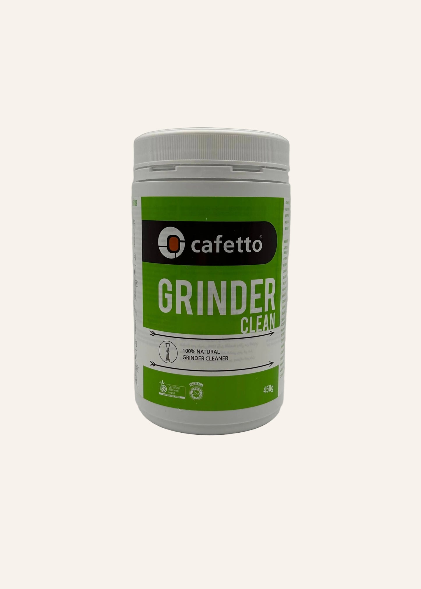 Cafetto Grinder Clean Mühlenreiniger 450g